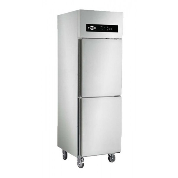 2 DOORS UPRIGHT FREEZER STAINLESS STEEL CSUF5A2
