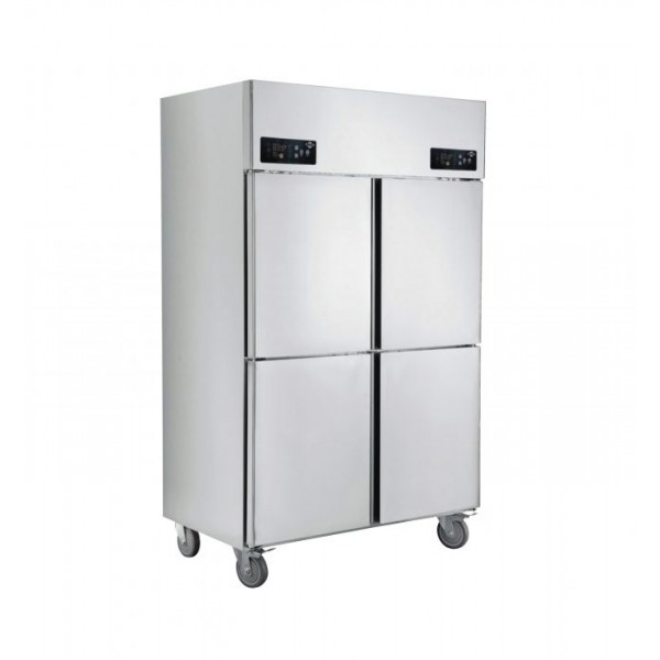 UPRIGHT DUAL TEMPERATURE REFRIGERATOR 2 DOOR FREEZER/CHILLER CSUF10A2B2