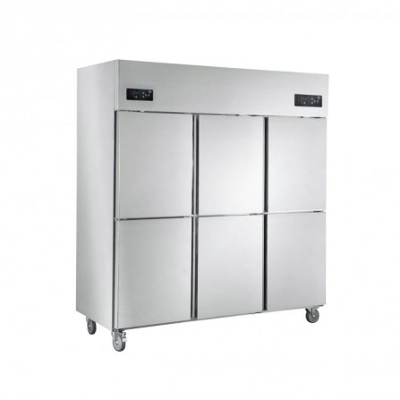 UPRIGHT DUAL TEMPERATURE REFRIGERATOR 2 DOORS FREEZER / 4 DOORS CHILLER CSUF15A2B4